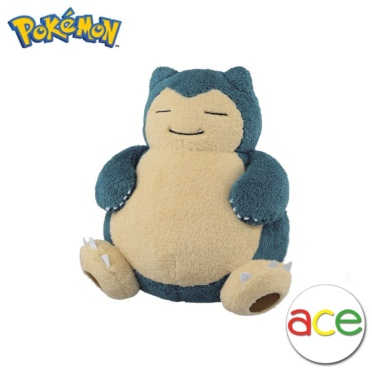 Pokemon Super Big Plush "Snorlax"-Bandai-Ace Cards & Collectibles