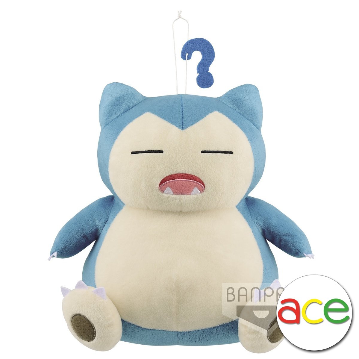 Pokemon Super Big Round Plush -Amnesia- "Snorlax"-Bandai-Ace Cards & Collectibles