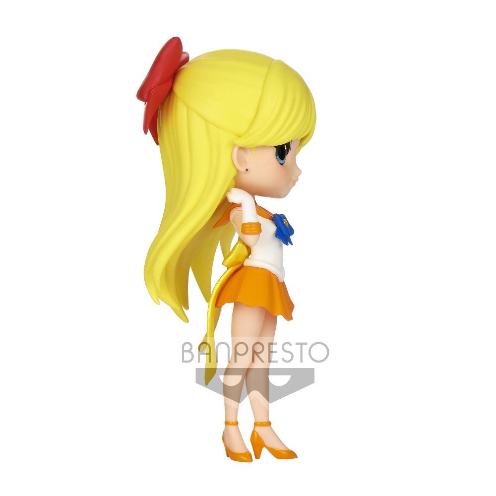 Pretty Guardian Sailor Moon Eternal The Movie Q Posket - "Super Sailor Venus" (Ver.A)-Bandai-Ace Cards & Collectibles