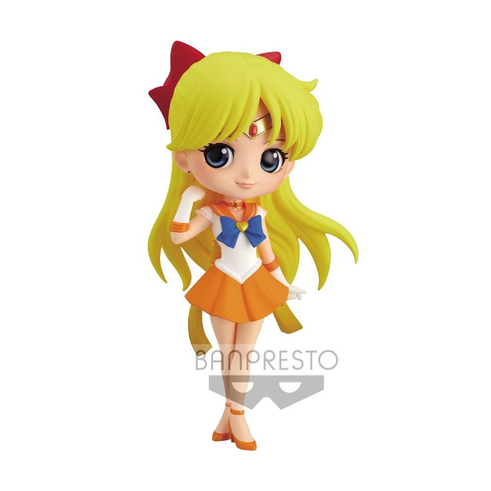 Pretty Guardian Sailor Moon Eternal The Movie Q Posket - "Super Sailor Venus" (Ver.A)-Bandai-Ace Cards & Collectibles