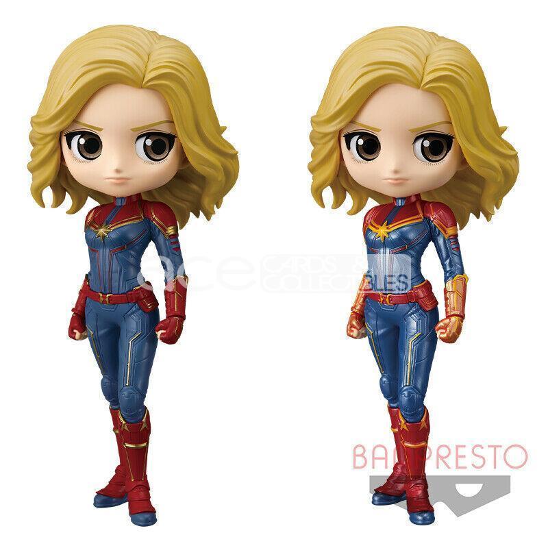 Q Posket -Captain Marvel- (Ver. A)-Bandai-Ace Cards & Collectibles