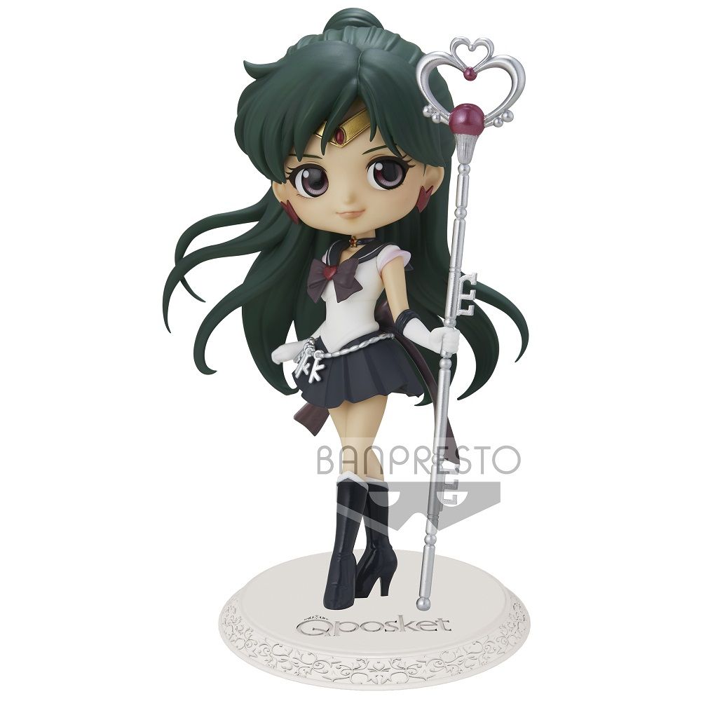 Q Posket Pretty Guardian Sailor Moon Eternal Movie Super Sailor Pluto-Bandai-Ace Cards & Collectibles
