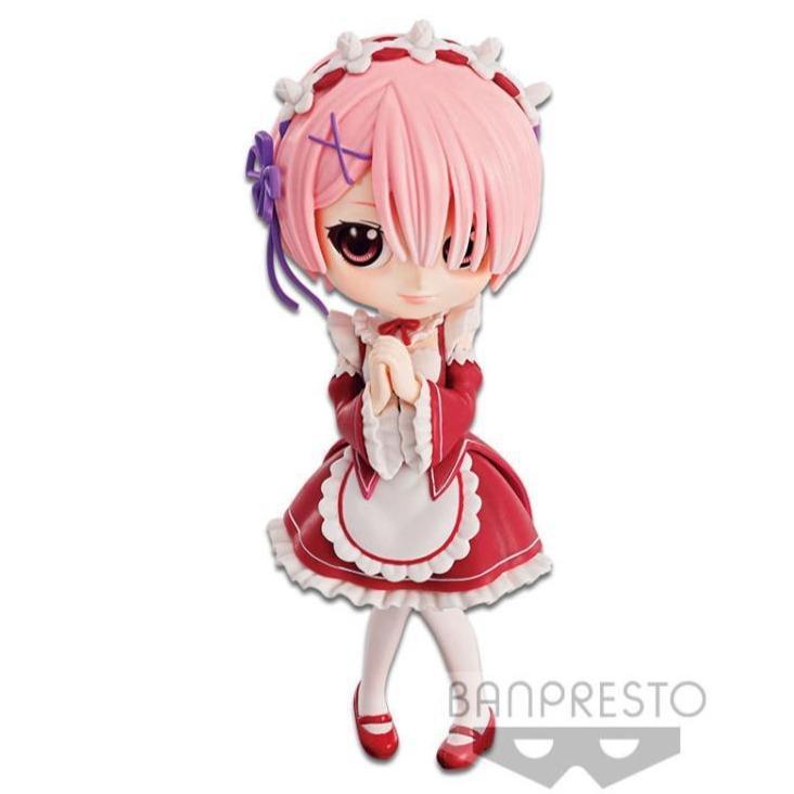 Re: Zero -Starting Life In Another World- Q Posket "Ram" (Ver. B)-Bandai-Ace Cards & Collectibles