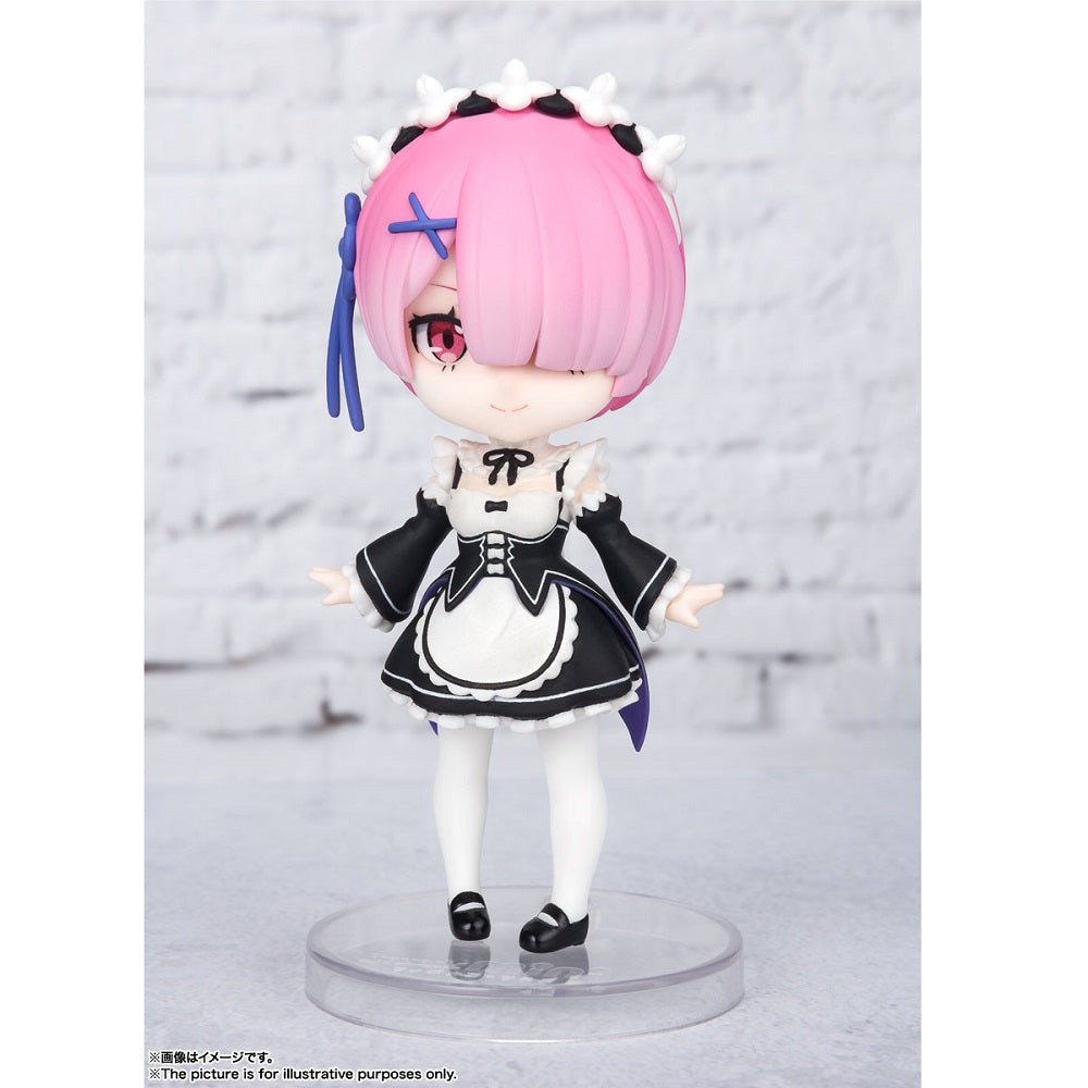 Re: Zero -Starting Life in Another World- Figuarts Mini "Ram"-Bandai-Ace Cards & Collectibles