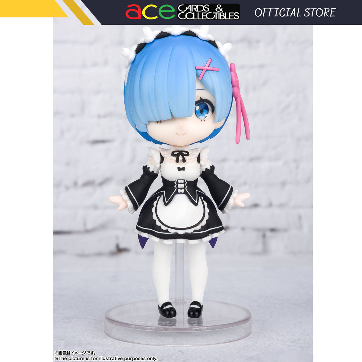 Re: Zero -Starting Life in Another World- Figuarts Mini "Rem"-Bandai-Ace Cards & Collectibles