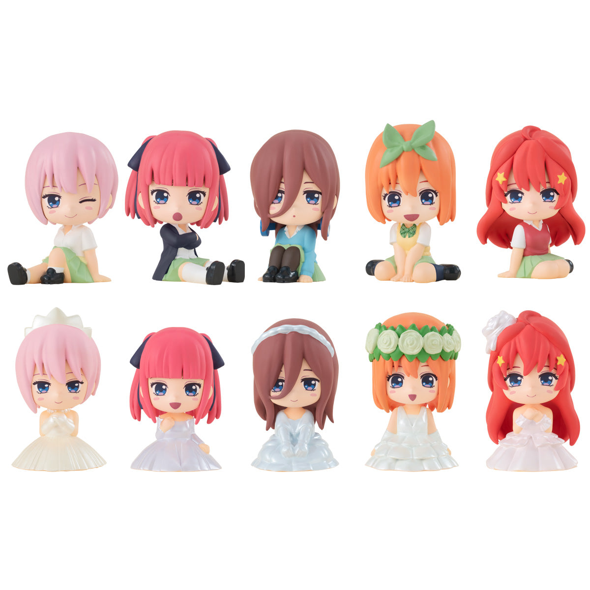 Relacotte Movie The Quintessential Quintuplets-Completed Set (10boxes)-Bandai-Ace Cards &amp; Collectibles