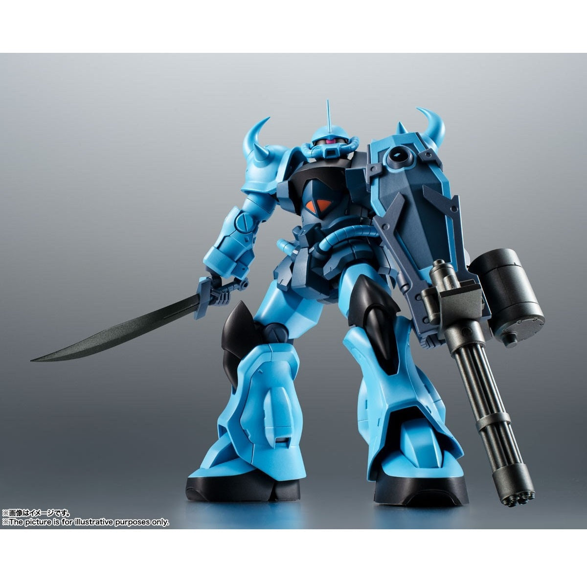 Robot Spirits < Side MS > MS-07B-3 Gouf Custom Ver. A.N.I.M.E. (Completed)-Bandai-Ace Cards & Collectibles