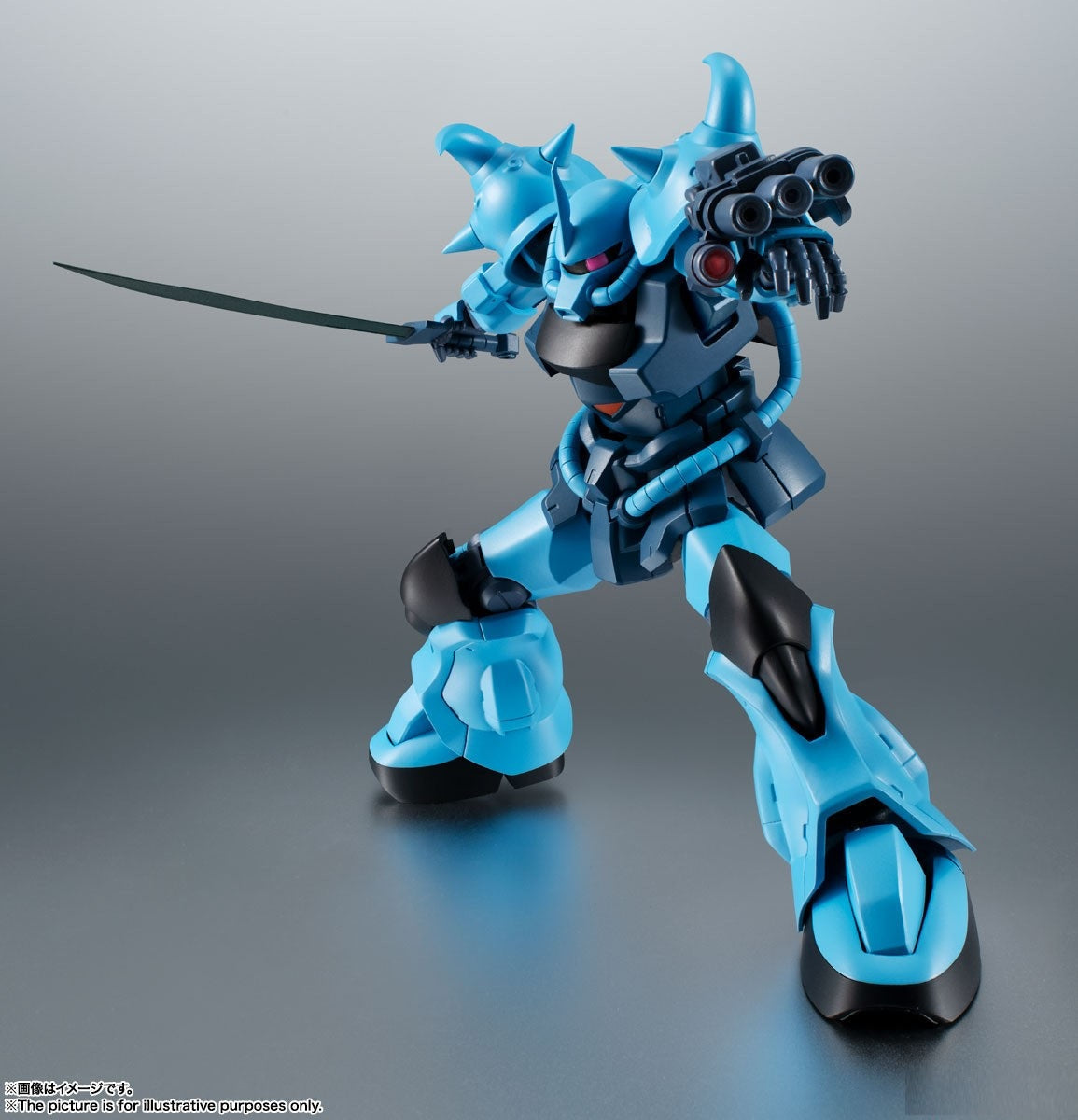 Robot Spirits &lt; Side MS &gt; MS-07B-3 Gouf Custom Ver. A.N.I.M.E. (Completed)-Bandai-Ace Cards &amp; Collectibles