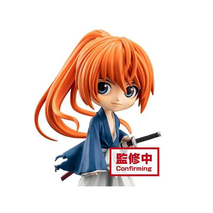 Rurouni Kenshin-Meiji Swordsman Romantic Story- Q Posket "Battousai Himura" (Ver. A)-Bandai-Ace Cards & Collectibles