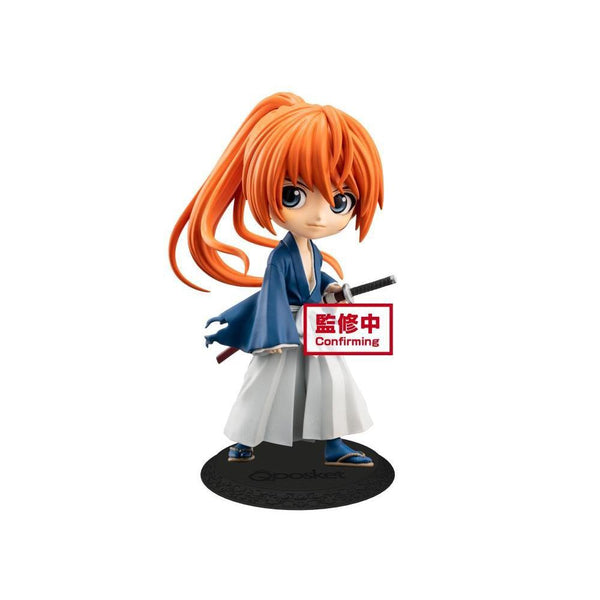 Rurouni Kenshin-Meiji Swordsman Romantic Story- Q Posket "Battousai Himura" (Ver. A)-Bandai-Ace Cards & Collectibles
