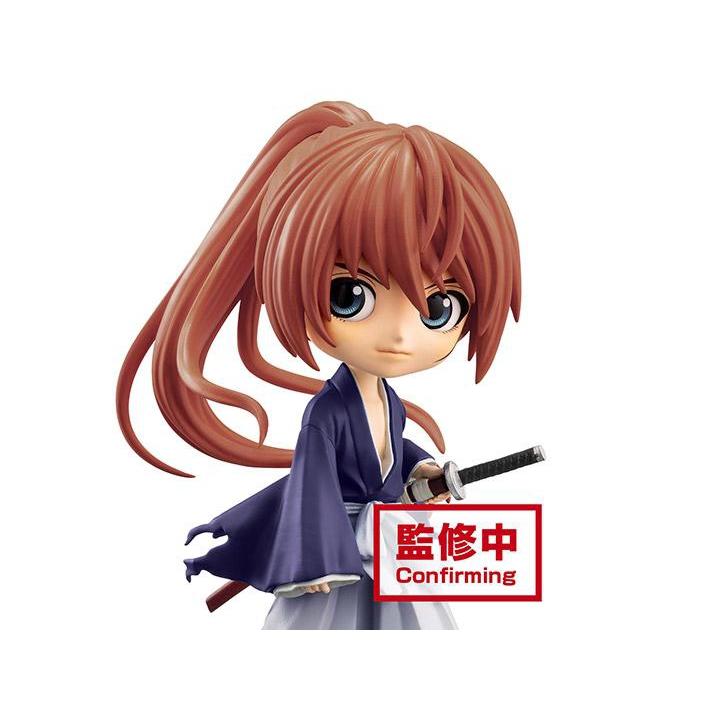 Rurouni Kenshin-Meiji Swordsman Romantic Story- Q Posket "Battousai Himura" (Ver. B)-Bandai-Ace Cards & Collectibles