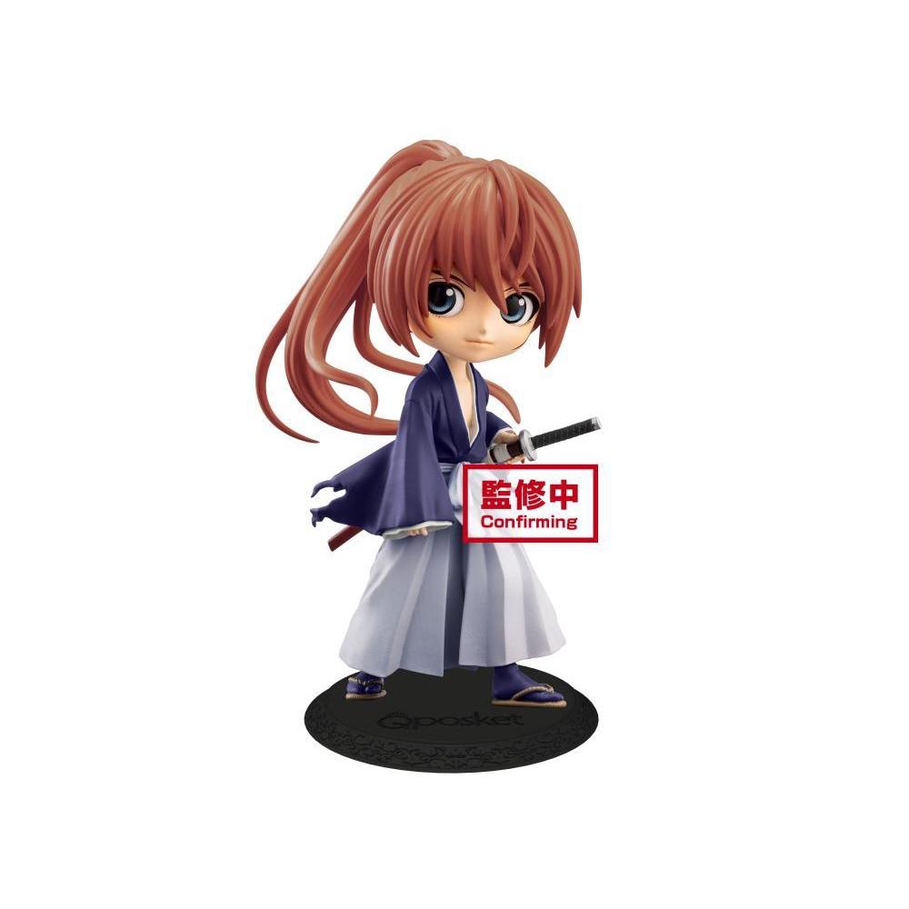 Rurouni Kenshin-Meiji Swordsman Romantic Story- Q Posket "Battousai Himura" (Ver. B)-Bandai-Ace Cards & Collectibles