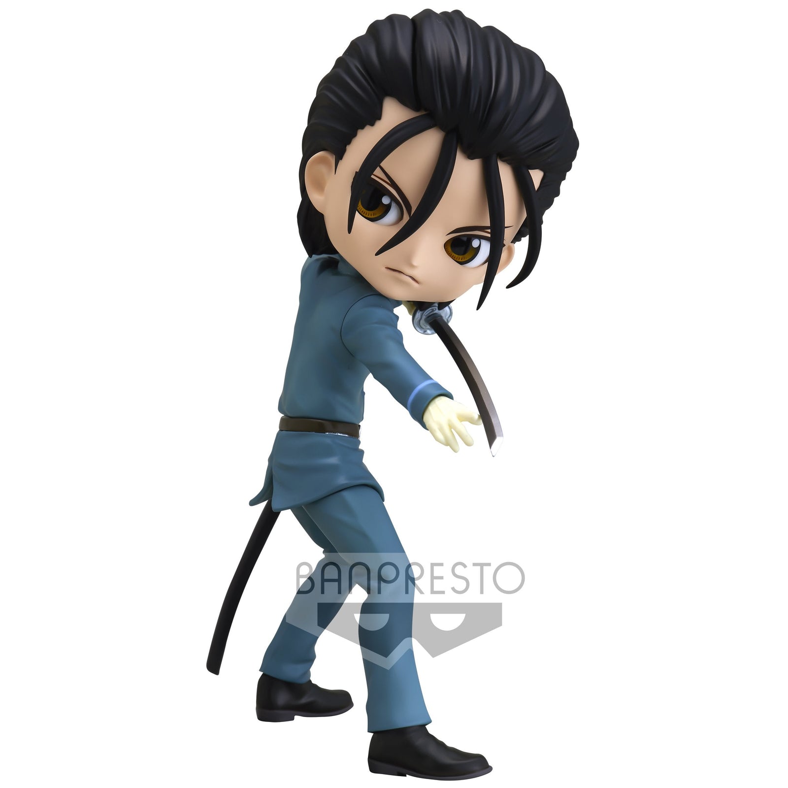 Rurouni Kenshin -Meiji Swordsman Romantic Story- Q Posket "Hajime Saito" (Ver. A)-Bandai-Ace Cards & Collectibles