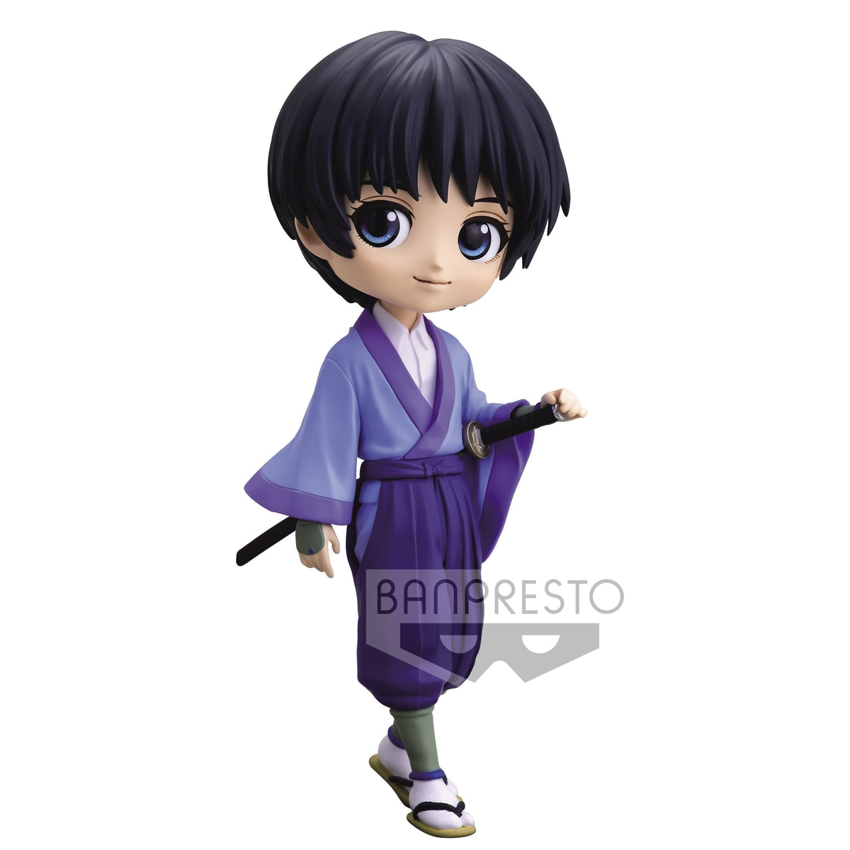 Rurouni Kenshin -Meiji Swordsman Romantic Story- Q Posket "Sojiro Seta" (Ver. A)-Bandai-Ace Cards & Collectibles