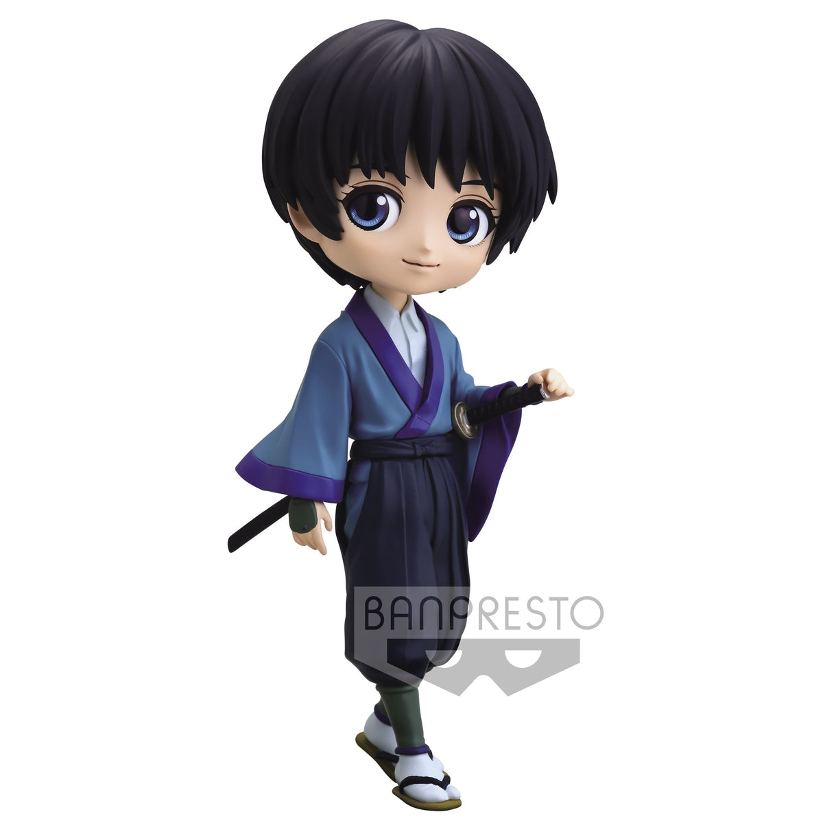 Rurouni Kenshin -Meiji Swordsman Romantic Story- Q Posket &quot;Sojiro Seta&quot;-(Ver. B)-Bandai-Ace Cards &amp; Collectibles