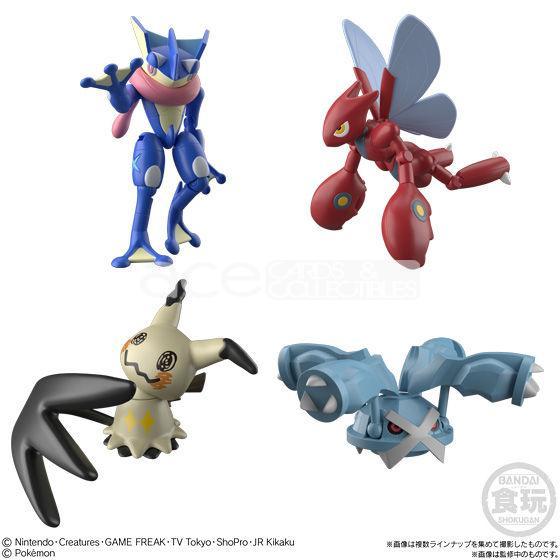 SHODO Pokemon 2 Selectable Shokugan-Greninja-Bandai-Ace Cards & Collectibles