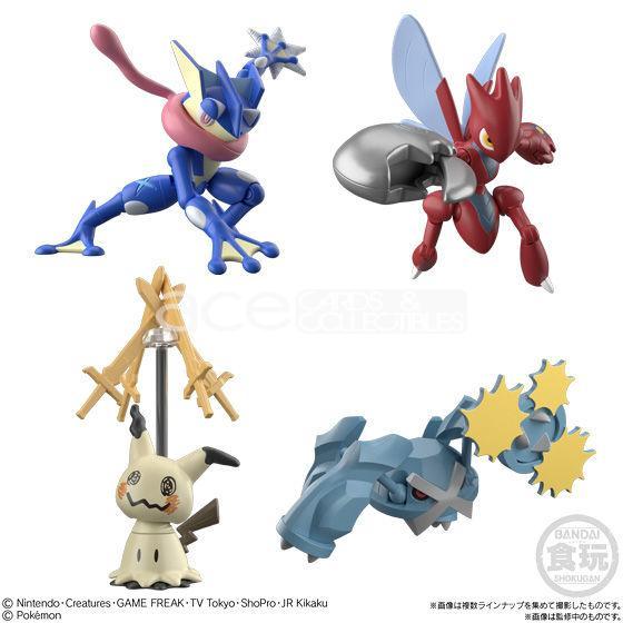 SHODO Pokemon 2 Selectable Shokugan-Greninja-Bandai-Ace Cards & Collectibles