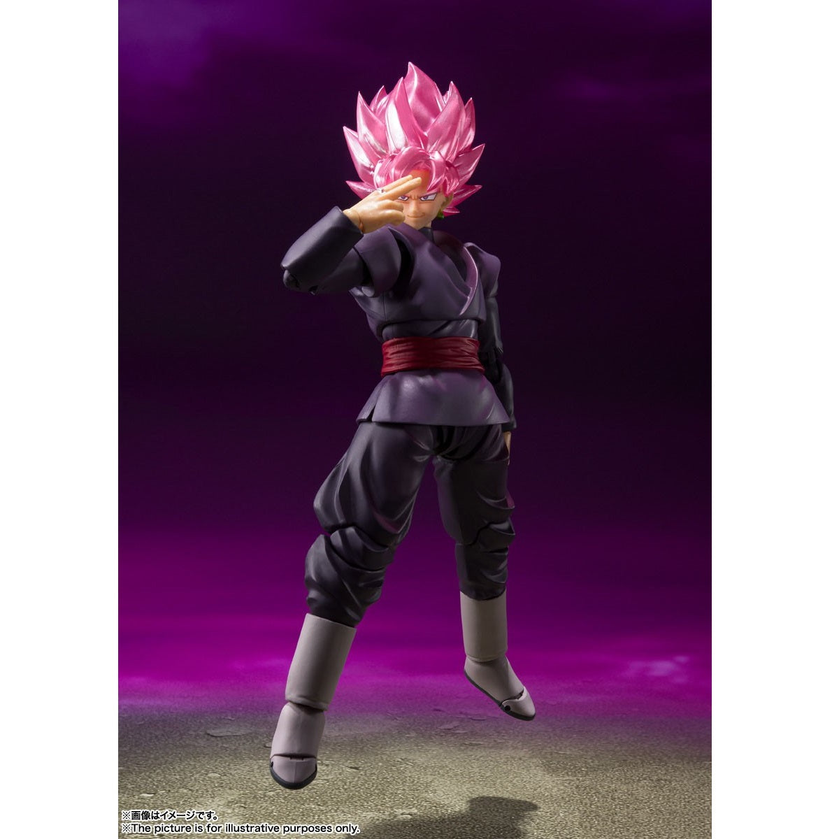 S.H.Figuarts Goku Black -Super Saiyan Rose- (Completed)-Bandai-Ace Cards & Collectibles