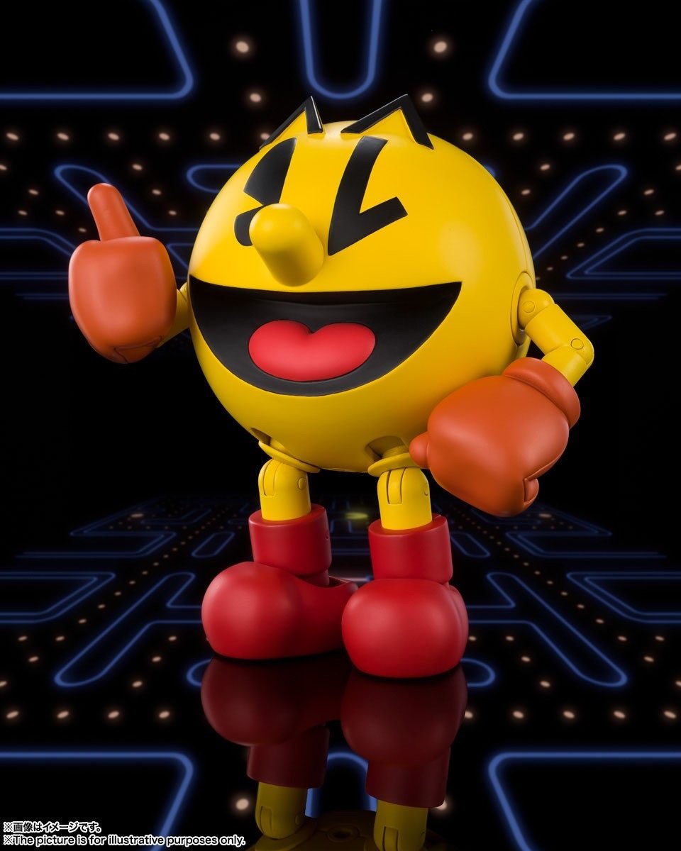 S.H.Figuarts Pac-Man (PVC Figure)-Bandai-Ace Cards &amp; Collectibles