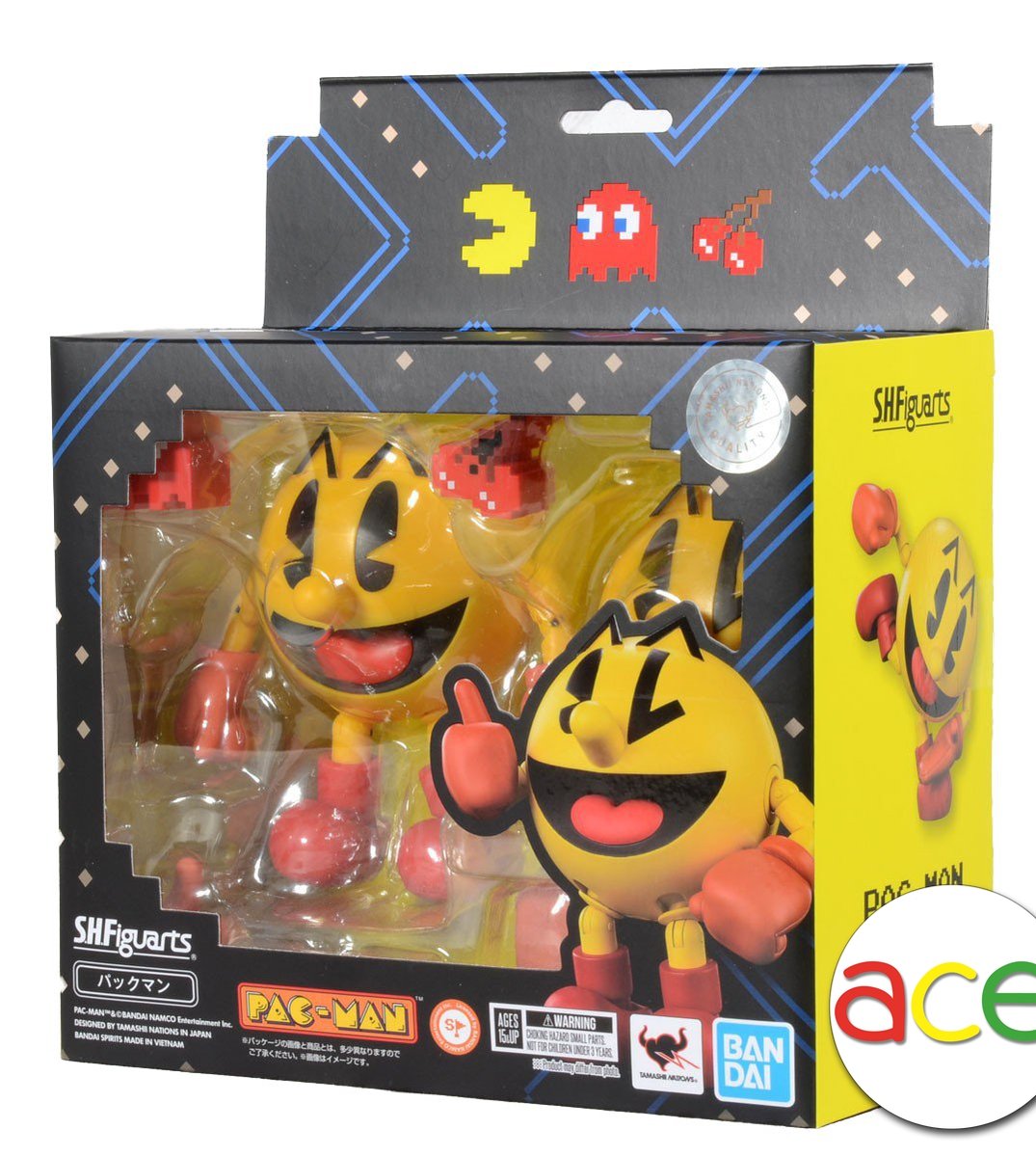 S.H.Figuarts Pac-Man (PVC Figure)-Bandai-Ace Cards & Collectibles