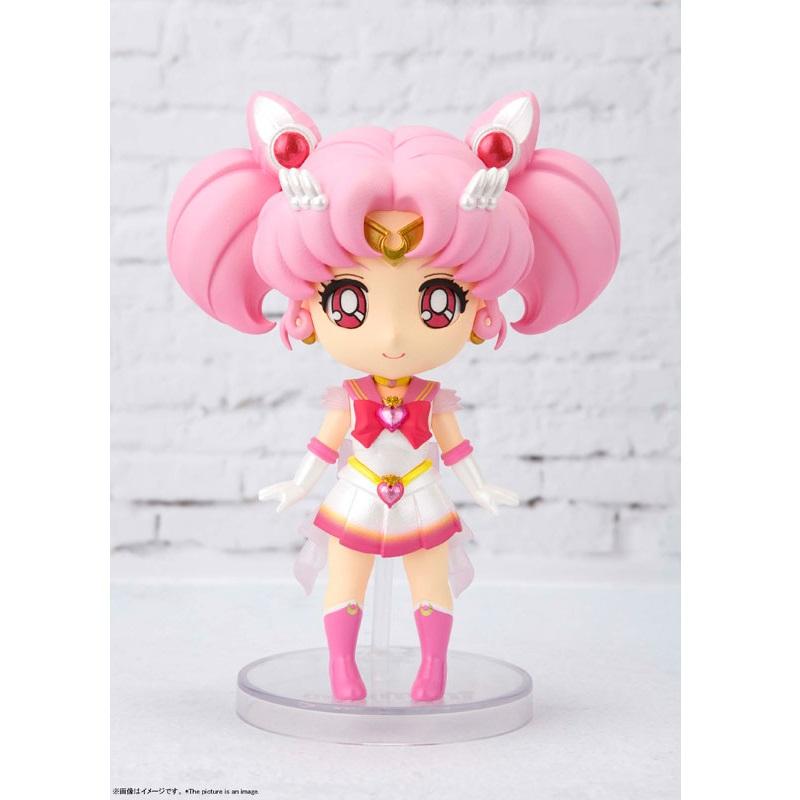 Sailor Moon Eternal -Figuarts Mini- "Super Sailor Chibi Moon" Eternal Edition-Bandai-Ace Cards & Collectibles