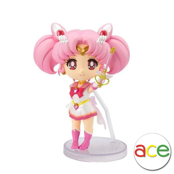 Sailor Moon Eternal -Figuarts Mini- "Super Sailor Chibi Moon" Eternal Edition-Bandai-Ace Cards & Collectibles