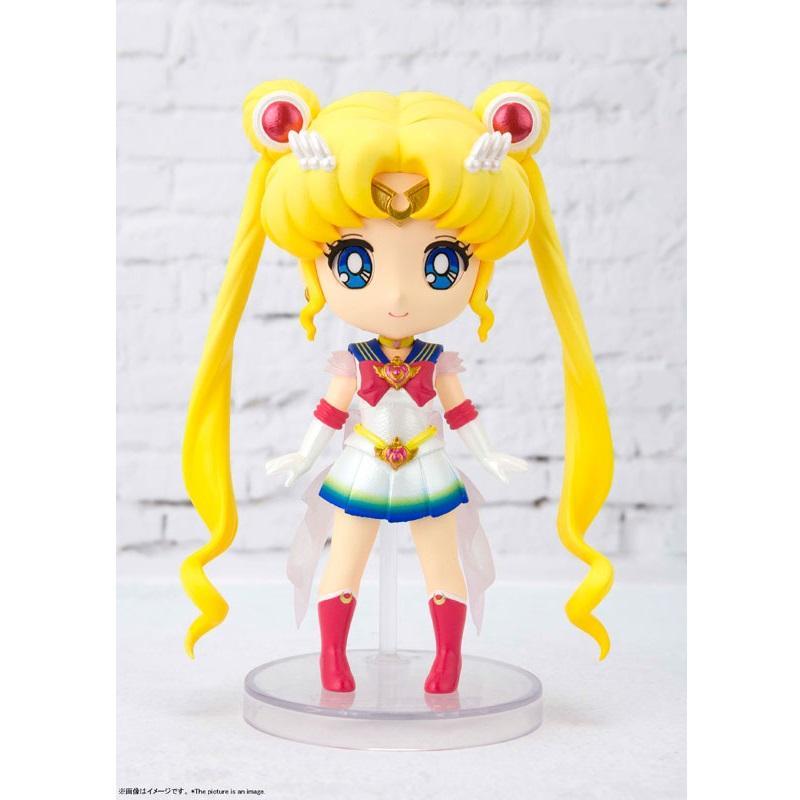 Sailor Moon Eternal -Figuarts Mini- "Super Sailor Moon" Eternal Edition-Bandai-Ace Cards & Collectibles