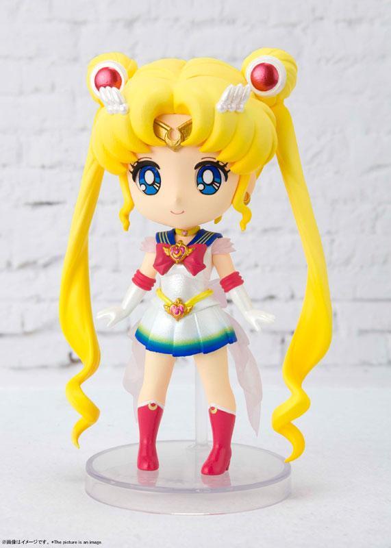 Sailor Moon Eternal -Figuarts Mini- "Super Sailor Moon" Eternal Edition-Bandai-Ace Cards & Collectibles