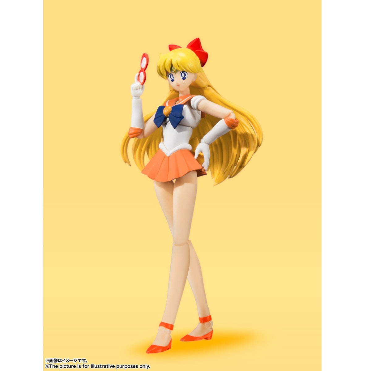 Sailor Moon S.H.Figuarts &quot;Venus&quot; (Animation Color Edition)-Bandai-Ace Cards &amp; Collectibles