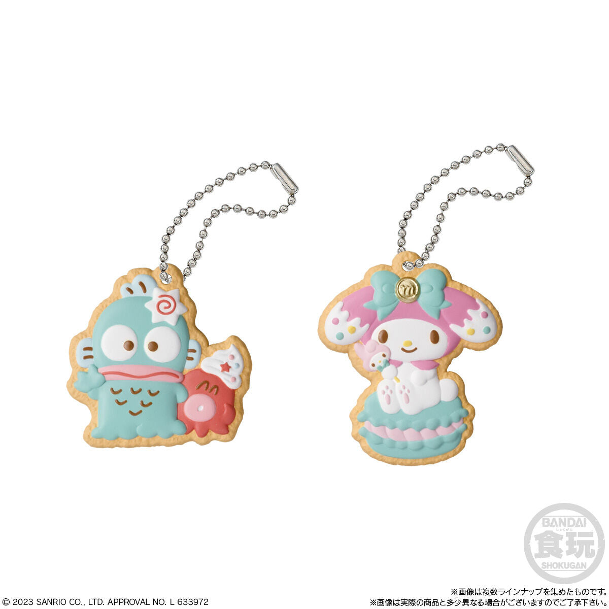 Sanrio Characters Cookie Charmcot-Single Pack (Random)-Bandai-Ace Cards &amp; Collectibles