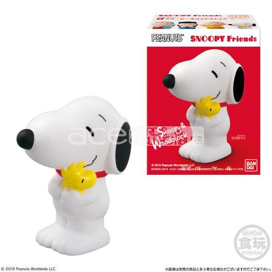Snoopy Peanuts -Snoopy Friends-Snoopy & Woodstock-Bandai-Ace Cards & Collectibles