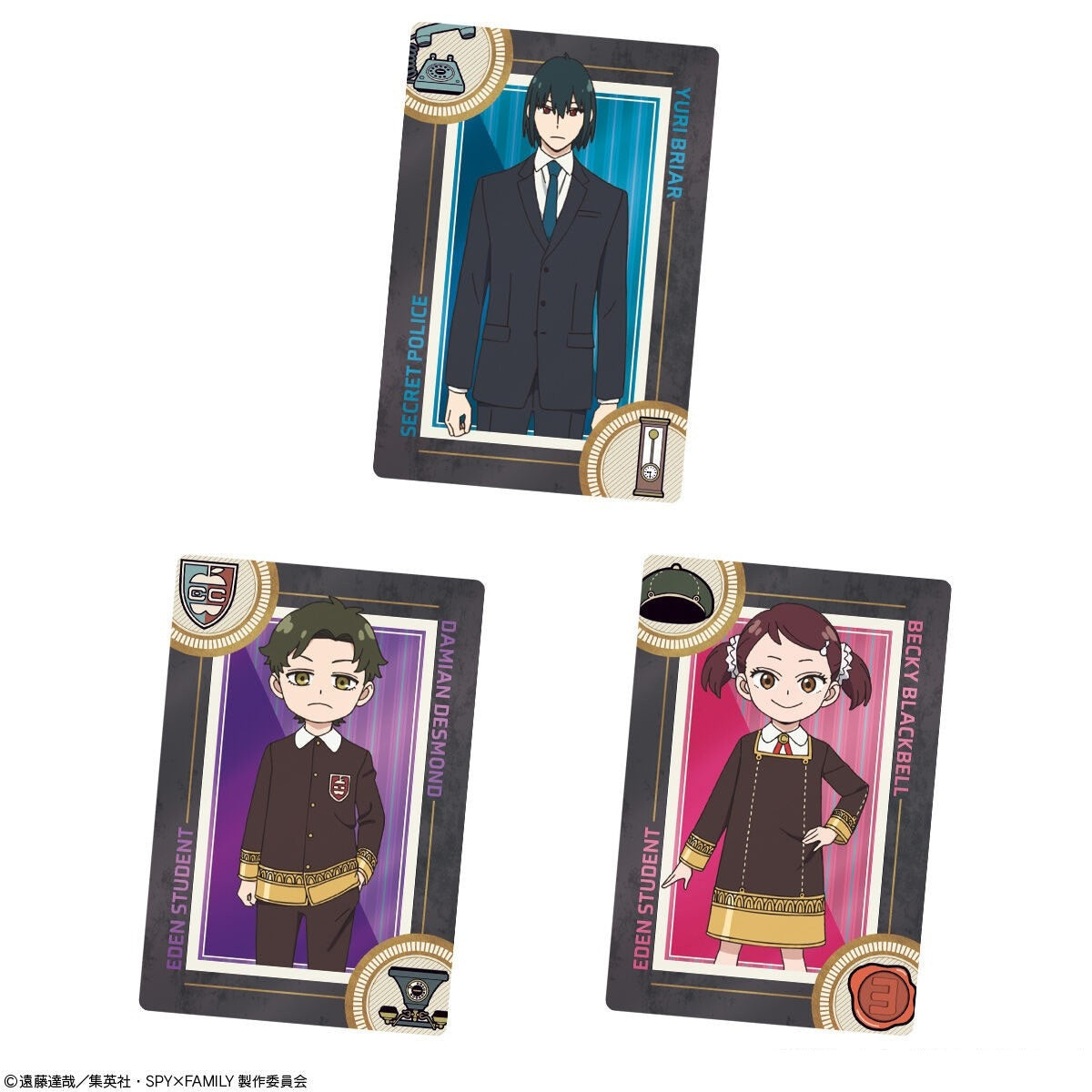 Spy x Family Metallic Card Collection Wafer-Single Pack (Random)-Bandai-Ace Cards &amp; Collectibles