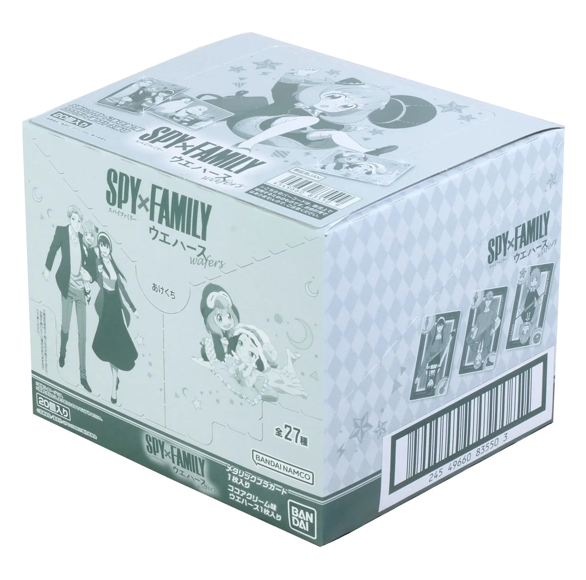 Spy x Family Metallic Card Collection Wafer-Whole Box (20packs)-Bandai-Ace Cards &amp; Collectibles