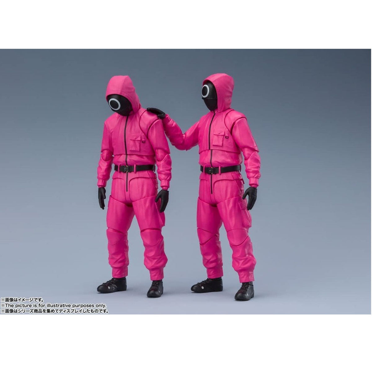 Squid Game S.H.Figuarts &quot;Masked Worker/Masked&quot;-Bandai-Ace Cards &amp; Collectibles