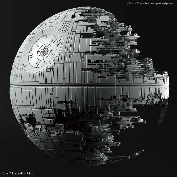 Star Wars 1/2,700,000 &quot;Death Star II&quot; And 1/14500 &quot;Star Destroyer&quot;-Bandai-Ace Cards &amp; Collectibles