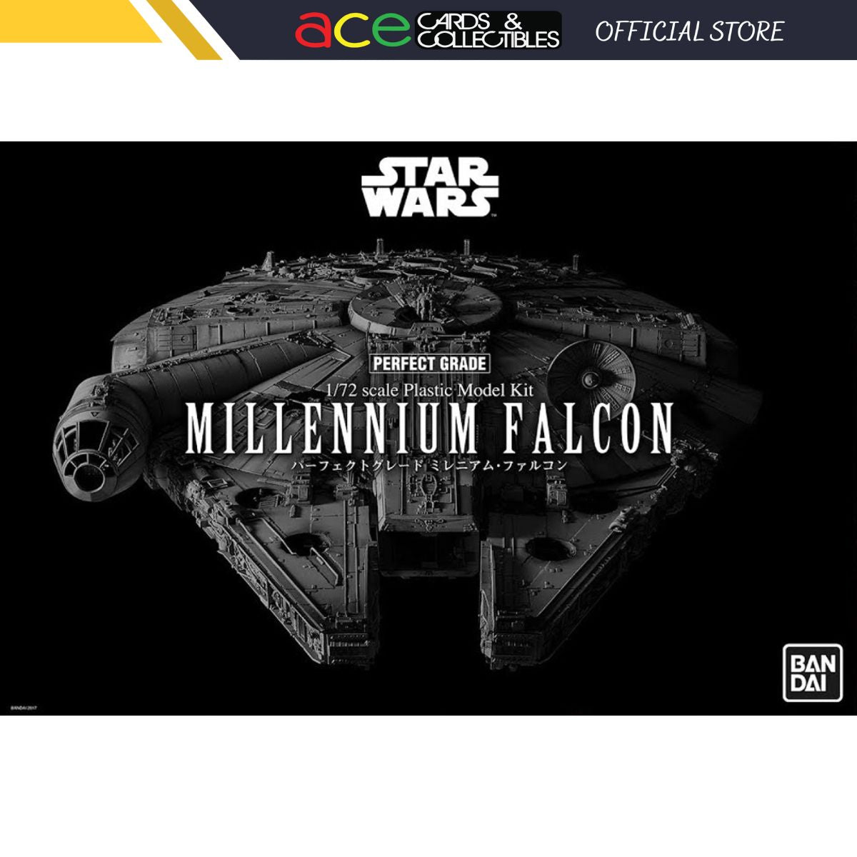 Star Wars PG MIllennium Falcon 1/72-Bandai-Ace Cards & Collectibles