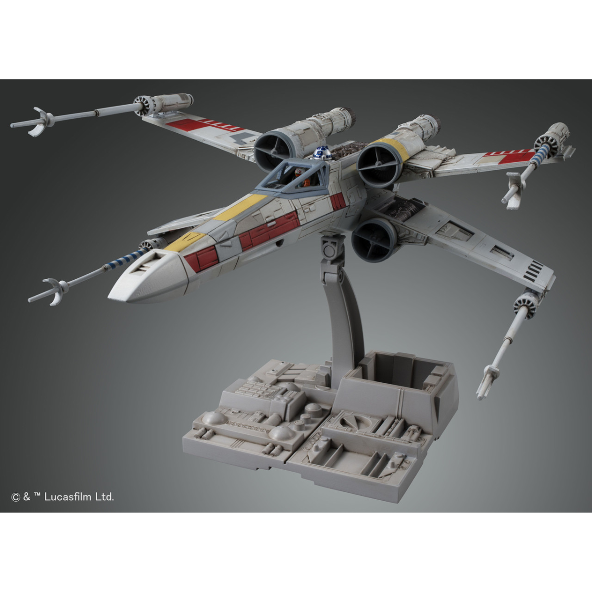Star Wars Vehicle Model 1/72 X-Wing Starfighter-Bandai-Ace Cards & Collectibles