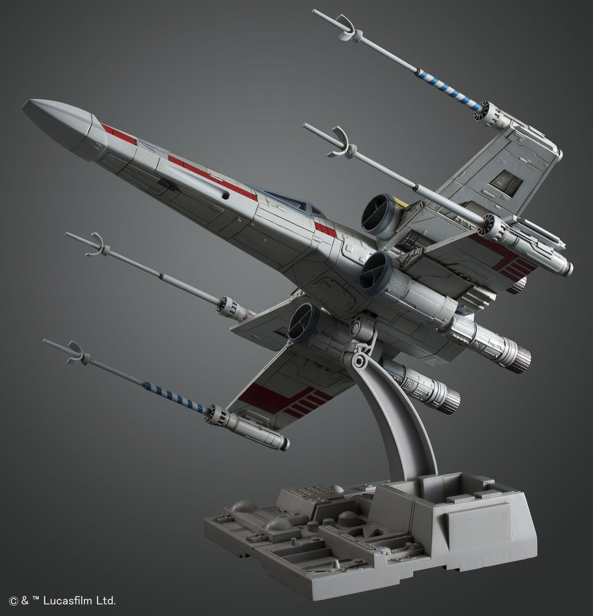 Star Wars Vehicle Model 1/72 X-Wing Starfighter-Bandai-Ace Cards &amp; Collectibles