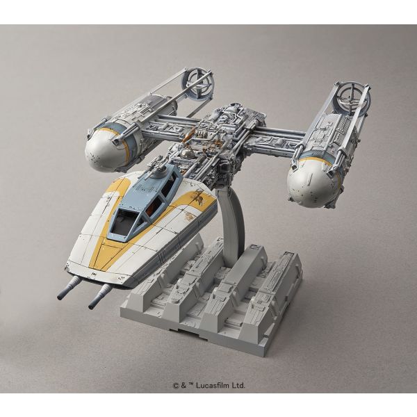 Star Wars Vehicle Model 1/72 Y-Wing Starfighter-Bandai-Ace Cards &amp; Collectibles
