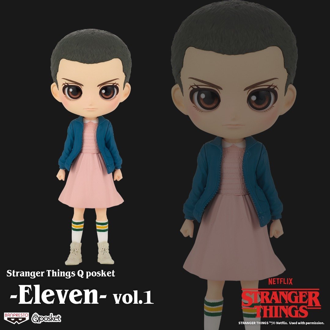 Stranger Things Q Posket "Eleven" Vol. 1-Bandai-Ace Cards & Collectibles