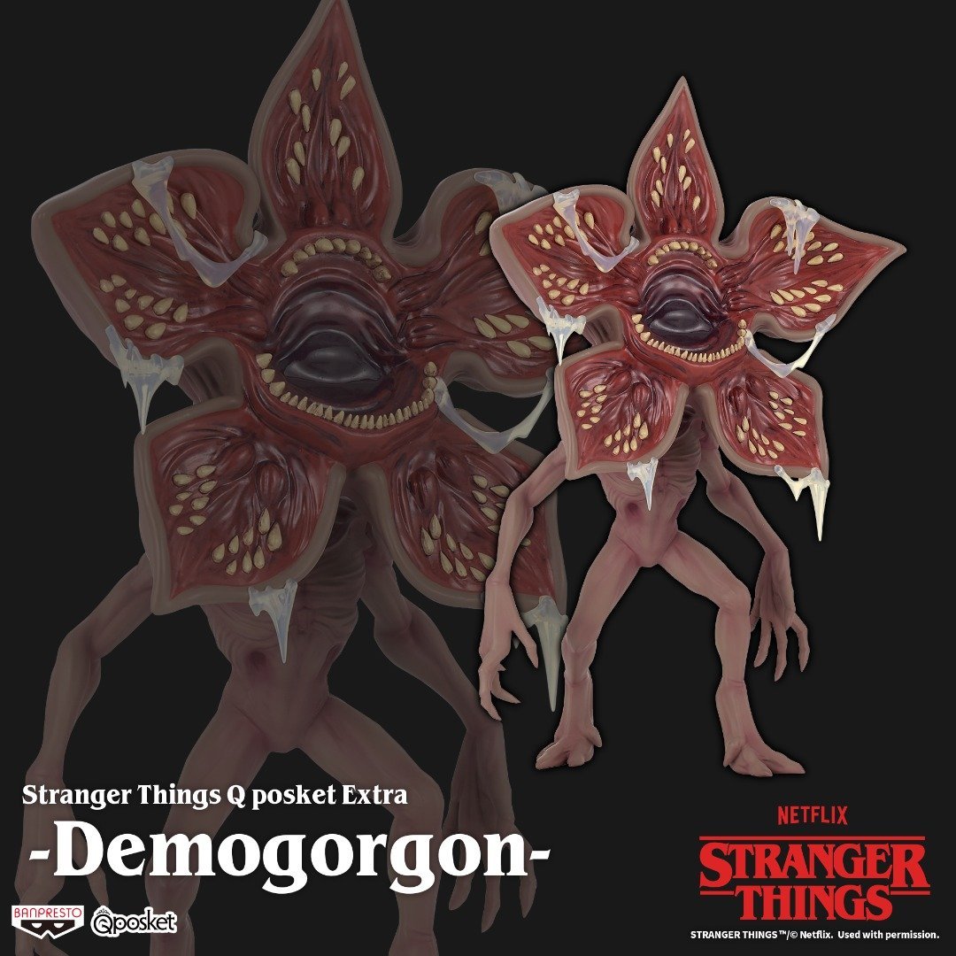 Stranger Things Q Posket Extra &quot;Demogorgon&quot;-Bandai-Ace Cards &amp; Collectibles