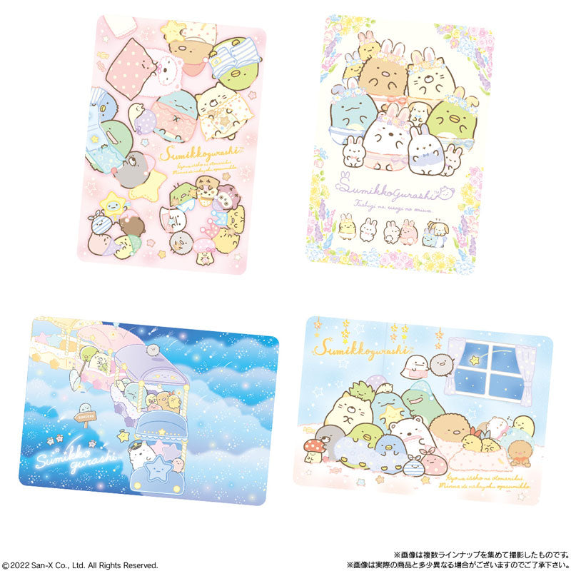 Sumikko Gurashi Collection Card Gummy 6-Single Pack (Random)-Bandai-Ace Cards &amp; Collectibles