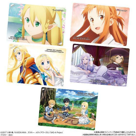 Sword Art Online Alicization Wafer-Single Pack (Random)-Bandai-Ace Cards & Collectibles
