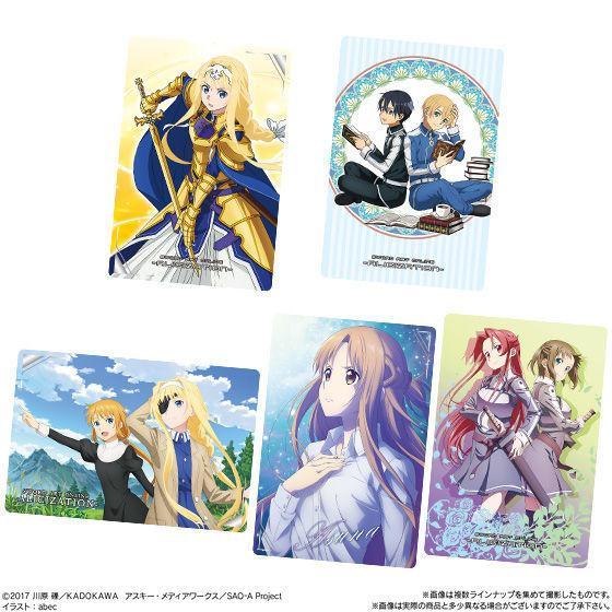 Sword Art Online Alicization Wafer-Single Pack (Random)-Bandai-Ace Cards &amp; Collectibles