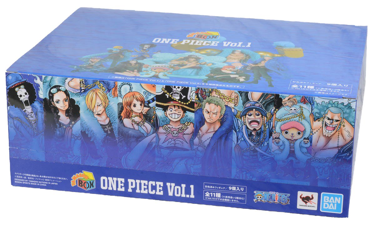 Tamashii Box One Piece Vol.1-Monkey D. Luffy-Bandai-Ace Cards &amp; Collectibles