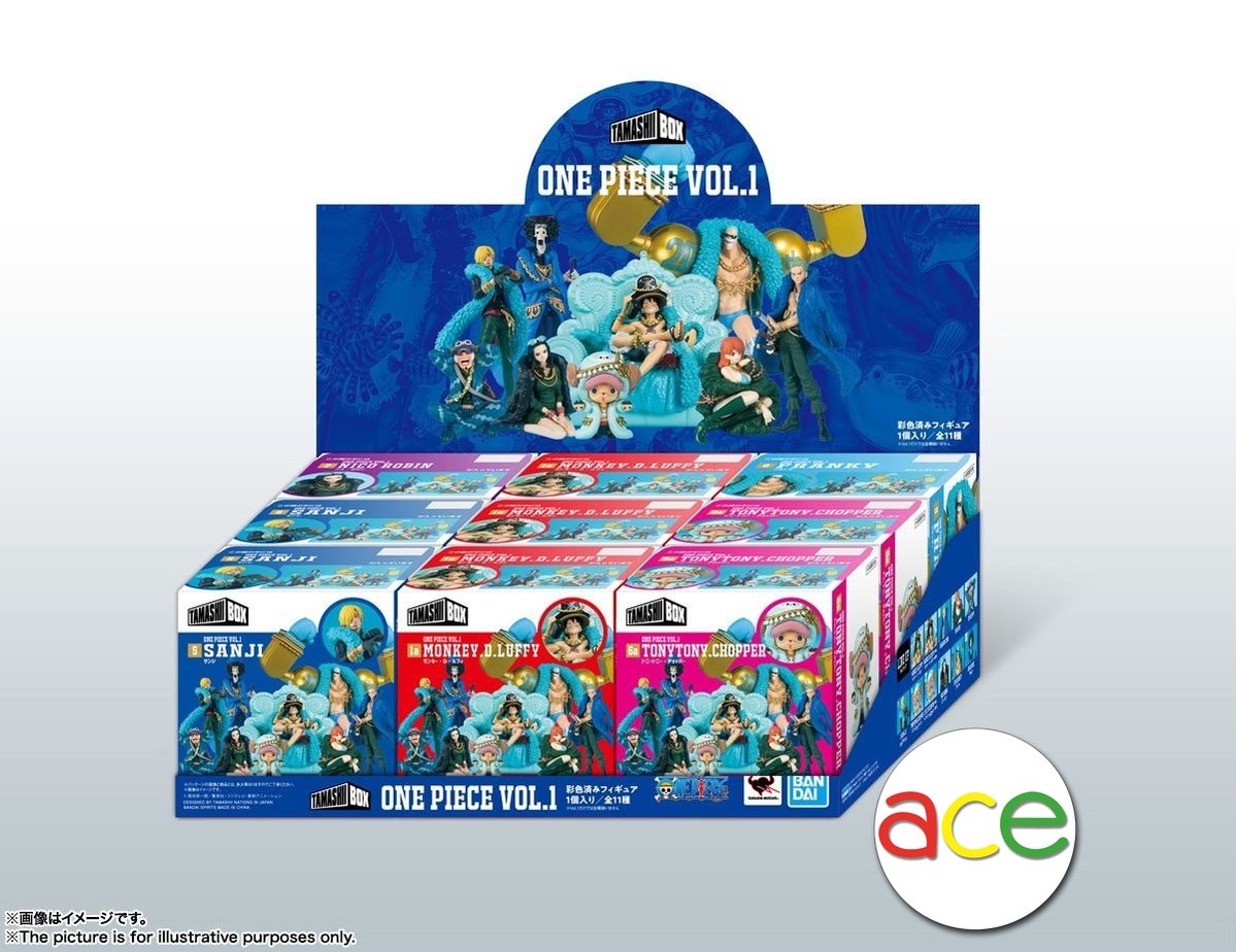 Tamashii Box One Piece Vol.1-Monkey D. Luffy-Bandai-Ace Cards & Collectibles