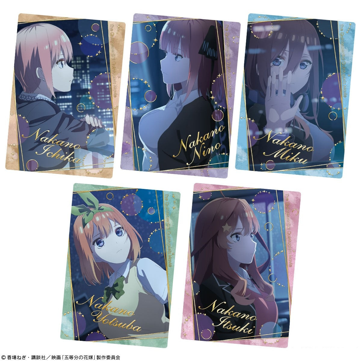 The Movie The Quintessential Quintuplets Wafers-Single Pack (Random)-Bandai-Ace Cards &amp; Collectibles