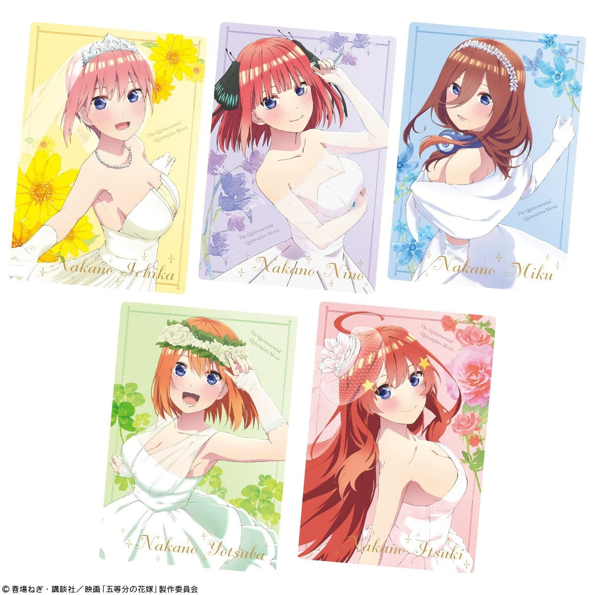 The Quintessential Quintuplets Metallic Card Wafer Vol.2-Single Pack (Random)-Bandai-Ace Cards & Collectibles