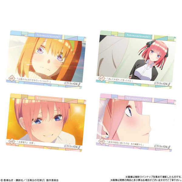 The Quintessential Quintuplets Season 2 Wafer 3-Single Pack (Random)-Bandai-Ace Cards &amp; Collectibles