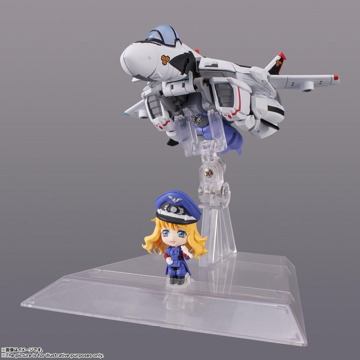 Tiny Session [VF-25F] &quot;Messiah Valkyrie (Alto Custom) Sheryl&quot; Completed-Bandai-Ace Cards &amp; Collectibles